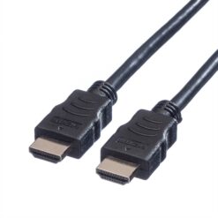 VALUE HDMI High Speed Cable met Ethernet M-M - zwart - 1,0 m-52665
