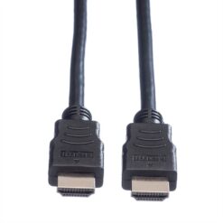 VALUE HDMI High Speed Cable met Ethernet M-M - zwart - 1,0 m-52667