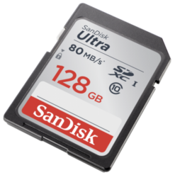 SanDisk Ultra - 128 GB - SDXC UHS-I - 80 MB/s-49090