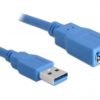 Delock Extension cable USB 3.0 Type-A male > USB 3.0 Type-A female 2 m blue-0