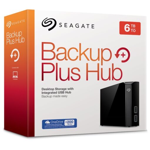 Seagate Backup Plus Hub STEL4000200 - 4 TB - Ingebouwde USB-hub - USB 3.0-48698