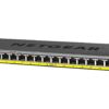 NETGEAR GS116PP - Switch - onbeheerd - 16 x 10/100/1000 (PoE+) -0