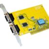 Tecline 2-Port Serial RS232 PCI Controller 9-pin-0