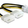 Delock Power cable for PCI Express Card 15cm-0