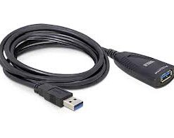 Delock Cable USB 3.0 Extension - active 5 m-0