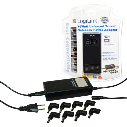 LogiLink Notebook Universal Power Supply - 70 W-0