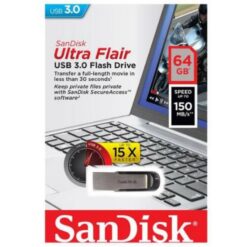 SanDisk Ultra Flair USB 3.0 Flash Drive - USB-flashstation - 64 GB-0