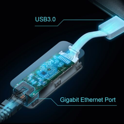 TP-LINK UE300 USB 3.0 naar gigabit ethernet netwerk adapter -53624