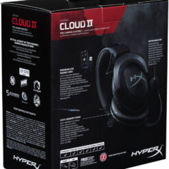Kingston HyperX Cloud II Headset - Virtual 7.1 Surround Sound - Gun Metal-50670