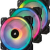 Corsair LL120 RGB 120mm RGB LED PWM Fan — 3 Fan Pack with Lighting Node PRO-0