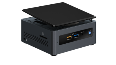Intel Next Unit of Computing Kit NUC7CJYH - mini-PC - Celeron J4005 2 GHz - NUC Barebone-52274