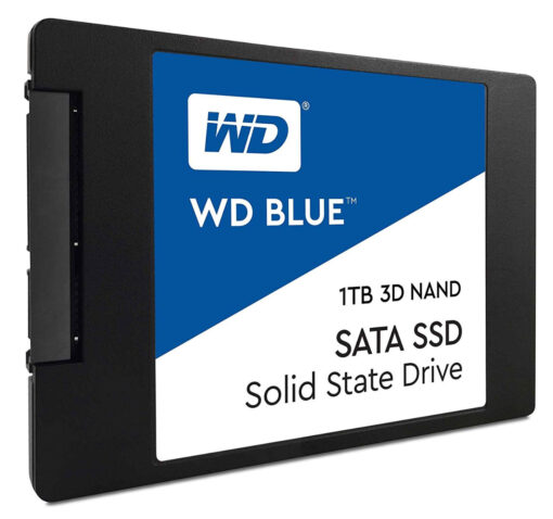 WD Blue 3D NAND SATA SSD WDS100T2B0A - 1 TB - intern - 2.5"-0