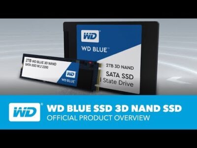 WD Blue 3D NAND SATA SSD WDS100T2B0A - 1 TB - intern - 2.5"-55228