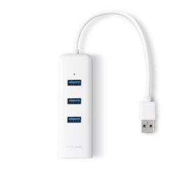 TP-LINK USB 3.0 3 Poort Hub & Gigabit Ethernet Adapter 2 in 1 USB Adapter UE330-53116
