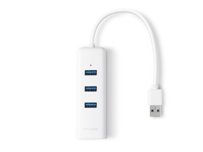 TP-LINK USB 3.0 3 Poort Hub & Gigabit Ethernet Adapter 2 in 1 USB Adapter UE330-53116