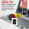 SanDisk Ultra Fit USB 3.1 Flash Drive - USB-flashstation - 64 GB-0