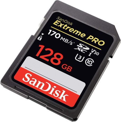 SanDisk Extreme PRO - 128 GB - SDXC UHS-I - 170 MB/s-53930