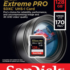SanDisk Extreme PRO - 128 GB - SDXC UHS-I - 170 MB/s-53931