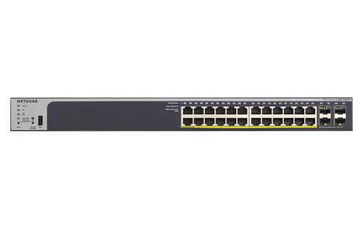 NETGEAR ProSAFE 24-port 1000base-T Gigabit PoE Smart Switch - GS728TPv2-54165