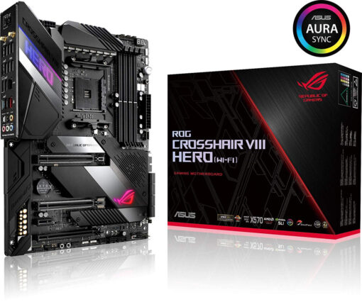 ASUS ROG CROSSHAIR VIII HERO (Wi-Fi) - ATX - Socket AM4 - AMD X570-0
