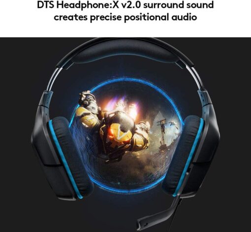 Logitech G432 7.1 Surround Sound Gaming Headset-55316