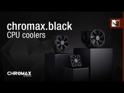 Noctua NH-D15 chromax.black - 2 x 140 mm Fan - All Sockets-55385