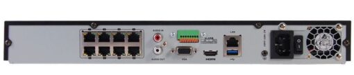 Hikvision DS-7608NI-K2/8P Embedded Plug & Play 4K NVR - POE-56061