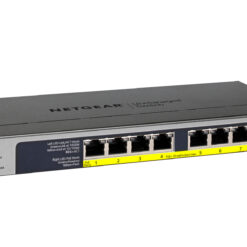 NETGEAR GS108PP - Switch - onbeheerd - 8 x 10/100/1000 (PoE+) -56092