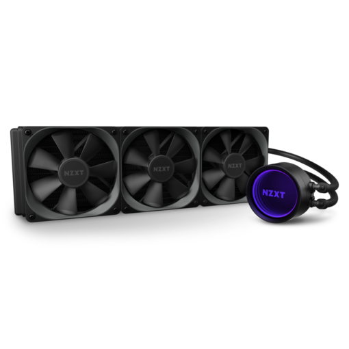 NZXT Kraken X73 CAM-powered 360mm AIO Cooler with RGB - (Includes AM4 Bracket)-0