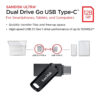 Sandisk Ultra Dual Drive Go USB Type-C - USB-flashstation - 128 GB - USB 3.1-0