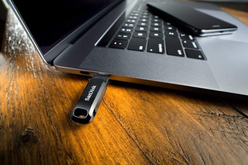 Sandisk Ultra Dual Drive Go USB Type-C - USB-flashstation - 64 GB - USB 3.1-56796