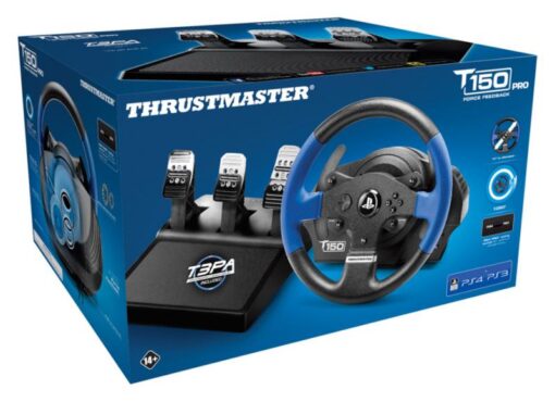Thrustmaster T150 PRO Force Feedback racestuur - PC / Playstation® 3 / PlayStation®4-56705
