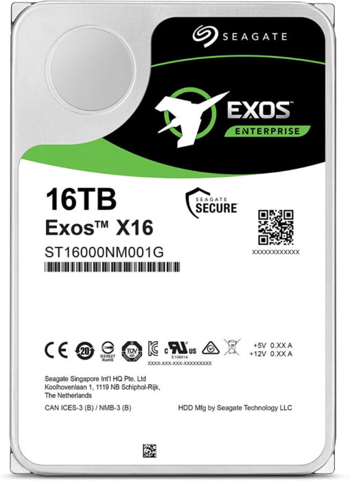 Seagate Exos X16 ST16000NM001G - 16 TB - SATA 6Gb/s-0