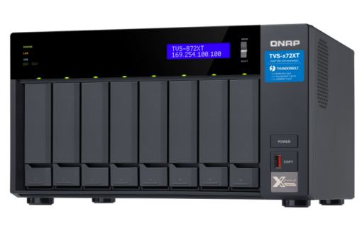 QNAP TVS-872XT-i5-16G - Intel Core i5 8400T 6-core NAS - 16 GB-58273