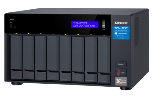 QNAP TVS-872XT-i5-16G - Intel Core i5 8400T 6-core NAS - 16 GB-58275