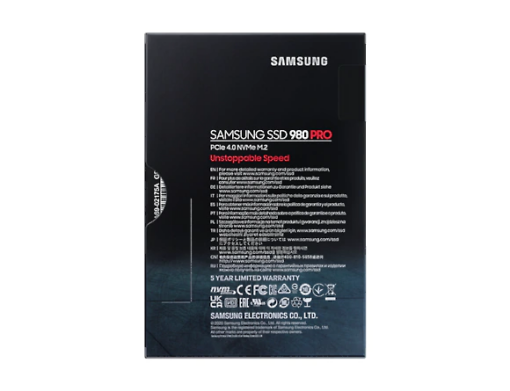 Samsung 980 PRO MZ-V8P1T0BW - 1 TB - PCle 4.0 NVMe M.2 SSD-58589