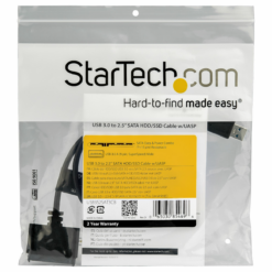 StarTech.com USB 3.0 naar 2,5 inch SATA III harde-schijf adapterkabel met UASP-58487