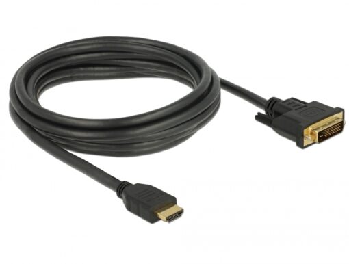 Delock HDMI to DVI 24+1 cable bidirectional 3 m-58729