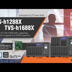 QNAP TVS-h1288X-W1250-16G - Intel W-1250 6-core NAS - 16 GB-58869