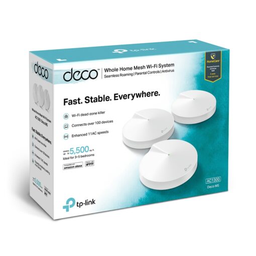 TP-Link DECO M5 - Wifi-systeem (3 routers) - 802.11a/b/g/n/ac - Dual Band-58823