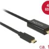 Delock Cable USB Type-C male > HDMI male (DP Alt Mode) 4K 60 Hz - 1 m-0