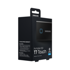 Samsung Portable SSD T7 Touch - 1 TB - USB 3.2 Gen 2-59205