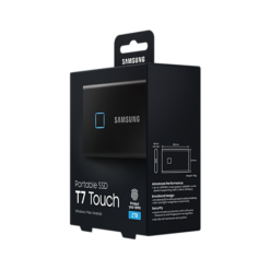 Samsung Portable SSD T7 Touch - 2 TB - USB 3.2 Gen 2-59161