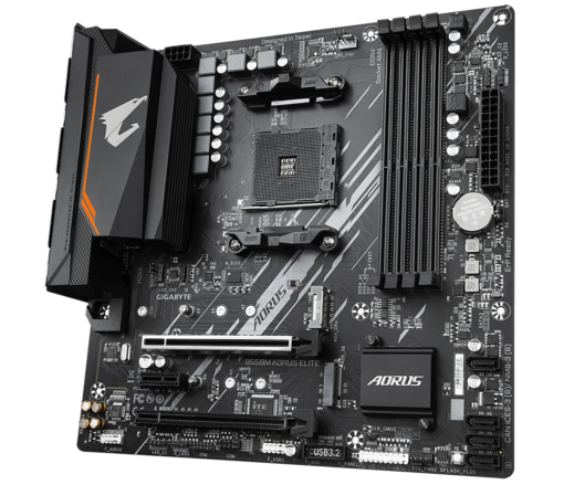 Gigabyte B550M AORUS ELITE - micro ATX - Socket AM4 - AMD B550-59499