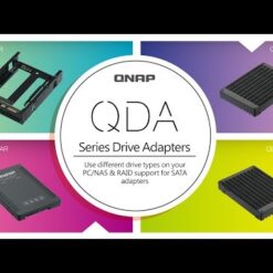 QNAP QDA-UMP - M.2 PCIe NVMe-SSD naar U.2 PCIe NVMe SSD-schijfhouder-59585