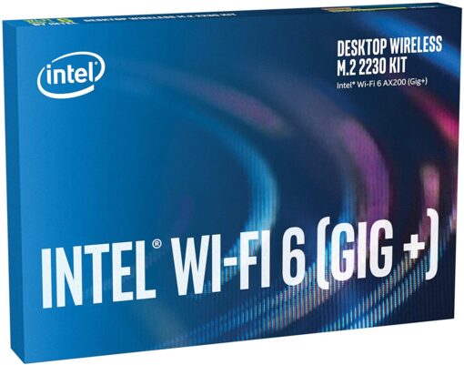 Intel Wi-Fi 6 AX200 - Gig+ Desktop Kit - Wi-Fi 6-59602