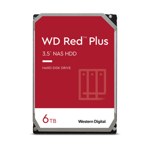 WD Red Plus NAS Hard Drive WD60EFZX - 6 TB - 128 MB cache-0