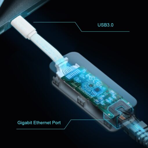 TP-LINK UE300C USB Type-C naar RJ45 Gigabit Ethernet-netwerkadapter-59912