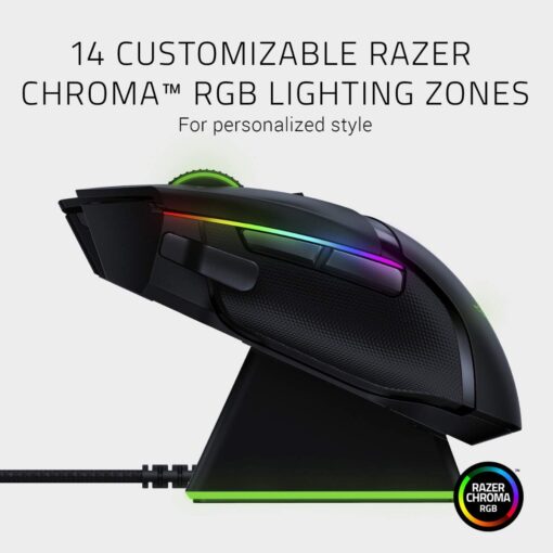 Razer Basilisk Ultimate with Charging Dock - Wireless Gaming Mouse-60123