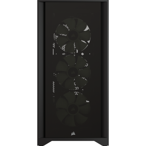 Corsair iCUE 4000X RGB Tempered Glass Mid-Tower ATX Case - Black-59863